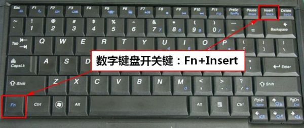 numlock键位置在哪不同笔记本numlock键位置分享